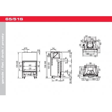 Austroflamm 65/51 S 2.0 Flat 2