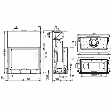 Austroflamm 97/74 S 2.0 Flat 6