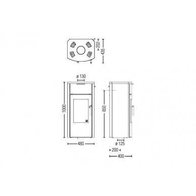 Austroflamm Jini Xtra 4