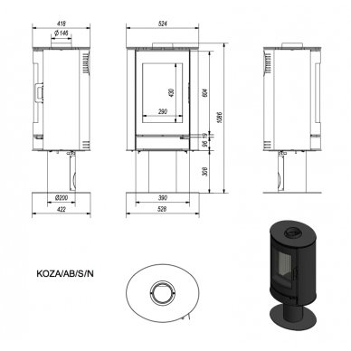 Kratki AB S/N/DR 4