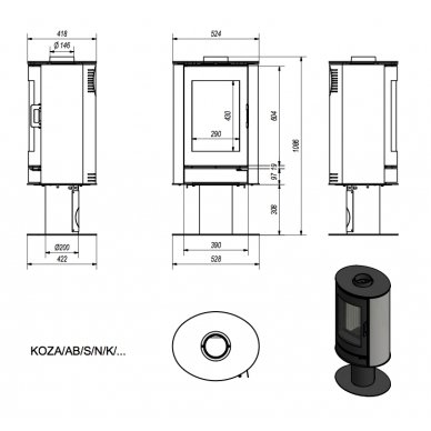 Kratki AB S/N Kafel 7