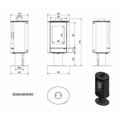 Kratki AB S/NO/DR pasukama 3