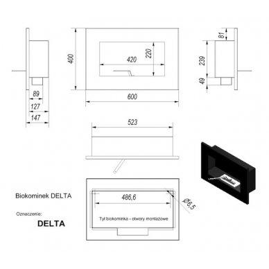 Kratki Delta 6