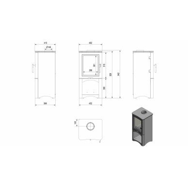 Kratki K5 S/W 7KW 2