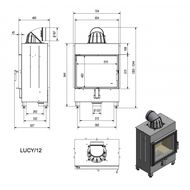 Kratki Lucy 12KW 5