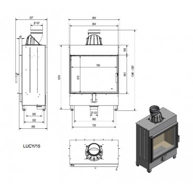 Kratki Lucy 15KW 5