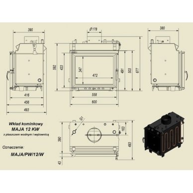 Kratki Maja PW 12KW 4