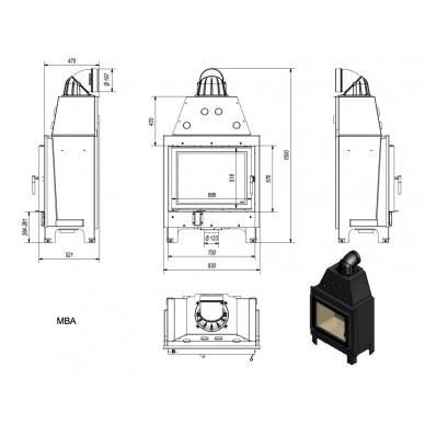 Kratki MBA 17KW 5