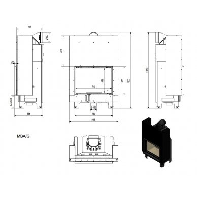 Kratki MBA G 17KW 5