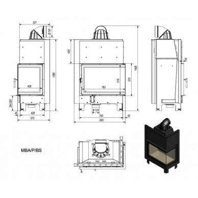 Kratki MBA P/BS 17KW 5