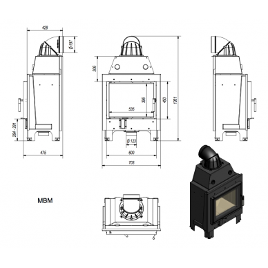 Kratki MBM 10KW 5