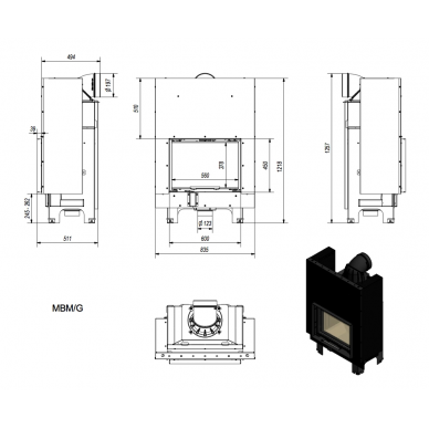 Kratki MBM G 10KW 5