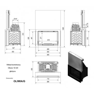 Kratki Oliwia G 18KW 2