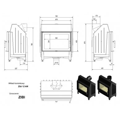 Kratki Zibi 12KW 2